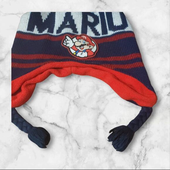 Bio World Super Mario Sock Hat Beanies S/M Winter 2013 Pig Tails - Picture 5 of 10